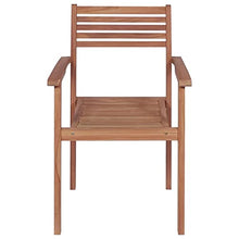 vidaXL Sedie da Giardino 2 pz con Cuscini Blu in Massello di Teak