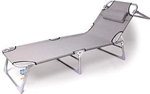 Sun Lounger Letto reclinabile Rilasser Sedia Zero Gravity Piscina Pieghevole Chaise Lounge Patio Regolabile Camping Sale da Sole Spiaggia