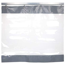 LSXIAO Impermeabile Le Tende, Recinzione del Patio, Grado Commerciale 0,5mm Trasparente Telo in PVC, con Gommino Antiruggine per Tendalino da Balcone, Reparto Lavaggio Auto
