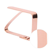 MAVIS LAVEN Clip per tovaglia, Clip per tovaglia in Acciaio Inossidabile Clip per Supporto per tovaglia Antiscivolo per Ristorante, Festa, Campeggio, Picnic per Matrimoni 4 Pezzi