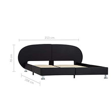 SKM Giroletto Nero in Similpelle 180x200 cm (32.6kg)