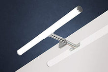 OrionShop Mobile Bagno Sospeso Gemini da 120cm Rovere Chiaro con Lavabo Specchio e Lampada LED Inclusi