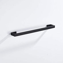 Kelelife Portasciugamani 62 cm Porta Asciugamani da Muro, Nero