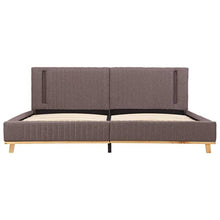 SKM Giroletto con LED Grigio Talpa in Tessuto 160x200 cm (27.45kg)