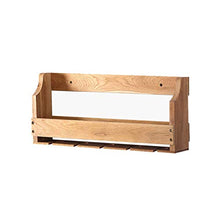 LDM Portabottiglie per Vino Armadietto per Vino preinstallato a Parete Decorazione per la casa di Moda (Dimensioni: 50x12x24,5 cm)