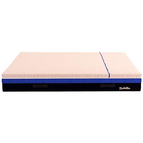 Baldiflex Materasso Matrimoniale a Molle e Memory Hybrid Bros Misura 180x190 cm H25 cm