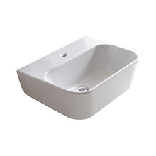 Galassia Lavabo sospeso monoforo Meg 11 65x44xh22,5cm Bianco