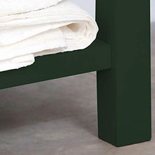 Randalsa Mobili Olive | Matt English Green | Manico in Oro Rosa | 80 X 88,5 X 45 cm + lavabo in Ceramica