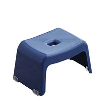 FSYGZJ Poggiapiedi Sgabello Sgabello Sgabello Sgabello in plastica Sgabello Quadrato per Uso Domestico Cambia Scarpe Piccola Panca Sedia da Soggiorno Sgabello Antiscivolo per Bagno per Adulti (Colo