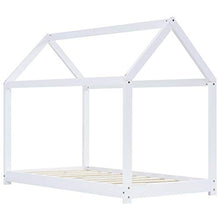 FAMIROSA Giroletto per Bambini Bianco in Massello di Pino 80x160 cm-3350