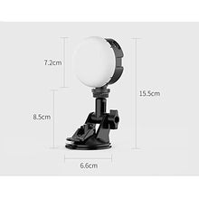 Kit Illuminazione Videoconferenze, Illuminazione Laptop Ventosa Anello, Luce Fotocamera LED, Riunione Lavoro Distanza, Streaming Automatico