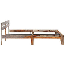 SKM Giroletto in Legno Massello di Sheesham 200x200 cm (26.85kg) Grigio-8414