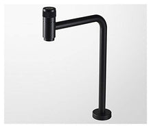 LMH nero alto bacino lavabo rubinetto singolo bagno lavabo lavabo lavabo rubinetto miscelatore rubinetto singolo acqua fredda lavabo crane rubinetto rubinetto bagno rubinetto ( Dimensione : 190323 )