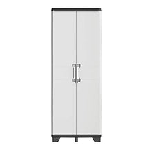 Keter Tidy Armadio Alto, Grigio Scuro/Grigio Chiaro, 68 x 39 x 182 cm