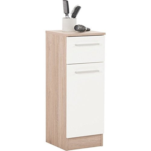 Pelipal 380 - Mobiletto da incasso in legno di rovere Sanremo, 33 x 30 x 81 cm