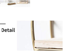 RCLD Una partizione Riferimento specifico Dimensione Tabella Piccoli Ornamenti di visualizzazione Lunghezza x Larghezza Altezza Alta qualità Materiali Metallici Parete in Legno Ristorante Legno,