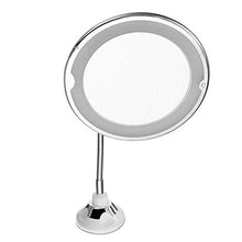 MAIDEHAO Specchio Trucco Con Light10X Ingrandimento Flessibile LED Trucco Specchio Luce 360 ° Rotary Super Aspirazione MirrorsLED Illuminato