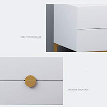Comodini Camera da Letto Nordic Comodino Moderno Semplice Camera da Letto di Modo Creativo in Ferro battuto Governo di immagazzinaggio Comodino