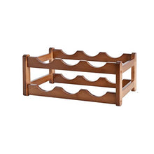 BENOHAOH Portabicchiere da Tavolo in Legno massello Portabicchieri, Lightweight Luxury Semplice Tempo Libero Multi-Spack per Il Piacere di Svago (Color : Three Layers of Twelve)