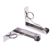 dongguan NUEEUDD Clip per tovaglie 2 Pezzi Clip per tovaglia in Acciaio Inossidabile Supporto per Morsetto Design a Molla per Picnic