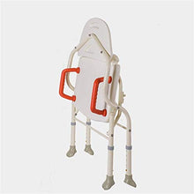 Sgabello da doccia Pieghevole in lega di alluminio Ampliata doccia bagno bagno sedia Sgabello regolabile in altezza con braccioli antiscivolo Bath Sgabelli ( Color : Photo Color , Size : Free size )