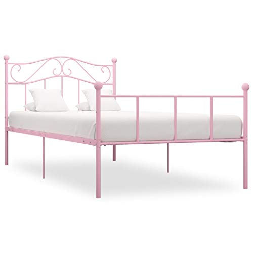 SKM Giroletto Rosa in Metallo 90x200 cm (12.4kg)