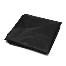 CLJ LWY Copridivano a Forma di L in Poliestere Nero Copridivano per Esterni da Giardino Impermeabile per Tutte Le Stagioni (270x270x90cm)