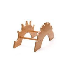 BENOHAOH Cremagliera di Vino in Legno di bambù di bambù Creativo, Rack di stoccaggio di Vino in Legno massello, Mobile Semplice di stoccaggio di Moda Semplice