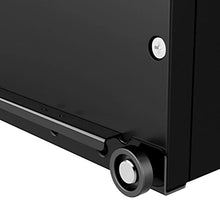 Yaheetech Comodino Camera da Letto Moderno con 3 Cassetti Cameretta Tavolino da Salotto Laterale Divano Nero 40 x 40 x 60 cm