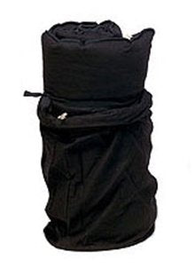 Vivere Zen - Bag-Futon Cotone (Colore Nero) - Misura 140x200 cm