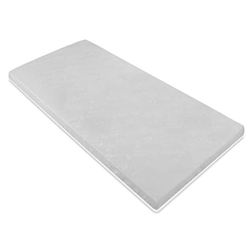 Baldiflex Emporio Materasso Singolo Petit per Brandina Pieghevole, Divano Letto, Camper o Barca 80x190 cm, H 10 cm