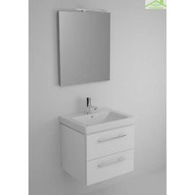 Insieme Mobile & lavabo Riho altare Set 30 in Legno Laccato Lucido 60 x 47 x h56,5 cm