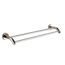 Aothpher Parete 304 in acciaio inox a doppia Bagno Portasciugamani, finitura cromata 40 centimetri