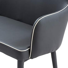 Tuoni New Plana Plus Sofà/Divano, 2 Posti in Similpelle, Salotto/Sala d'Attesa, Cenere, 120x60x90 cm