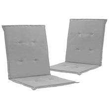 Festnight 2 pz Cuscini per Sedie da Giardino con Schienale Basso 100x50x3 cm Cuscino per Sedia a Sdraio Cuscino per Esterni