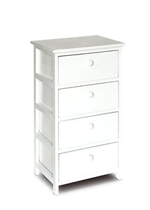 King Home C656834 Cassettiera 4 Cassetti Legno