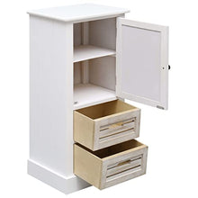 vidaXL Set Arredi da Bagno 5 pz Robusti Resistenti Stabili Eleganti Armadietti Specchio Mobile Pensile in Legno Massello Bianco