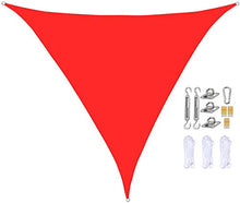 Triangolo Ombreggiante,Tendalino Parasole Con Kit Di Fissaggio A Fune,Tettoia Per Tenda Da Sole Impermeabile Anti-UV,Per Patio Esterno Giardino Prato Pergola Decking,B,4 * 4 * 4m