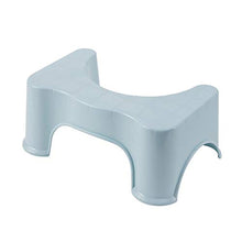 YYJDM-Sgabello da Toilette Sgabelli da Bagno Sgabello da Bagno Squatty Poggiapiedi da Toilette Squat Sgabello da Toilette Sgabello per WC Mobili da Bagno, Blu, CN