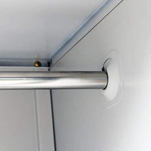 Armadio Armadio Armadio in acciaio con 3 scomparti per spogliatoi, grigio 90 x 45 x 180 cm