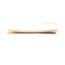 10 Listelli Curvati in Legno di Faggio - Ricambio per Doga – 6,7 X 79 X 0,8 Cm