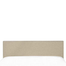 Beliani Fodera per Letto in Tessuto Beige Poliestere Lavabile 180 x 200 cm FITOU
