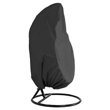 OKBY Altalena Uovo Sospeso da Giardino - Coprivaso Poliestere Nero Impermeabile Antipolvere Esterno Coprisedile