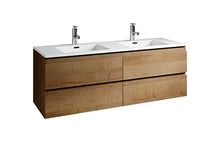 Mobili da bagno Angela 140cm Rovere - armadio mobiletto lavabo Mobili Armadietto