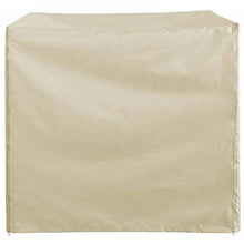 FDSAD Coperchio del Sedile a Battente, Giardino Swing 2/3 Seater Protection Cover, Copertura per mobili Impermeabile, Tutta la Protezione del Tempo,Beige,223 * 152 * 183cm