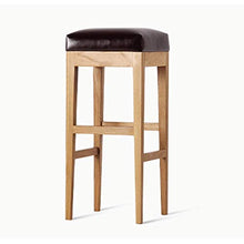 Miwaimao - Seggiolone da bar in legno massiccio, confortevole (dimensioni: 30 x 30 x 71 cm), 30 x 30 x 71 cm