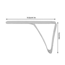 Jeffergarden 4pcs Clip per tovaglie Clip per tovaglie Clip in Acciaio Inossidabile Pinze Antiscivolo Pinze per tovaglie per Picnic - Festa di Matrimonio in Campeggio all'aperto 10,5 * 7 cm