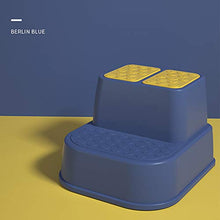 ZOYLINK Sgabello Con Gradino a Doppia Altezza Sgabello Per Vasino Da Bagno Versatile Multifunzionale Antiscivolo Sgabello in Plastica Per Bambini