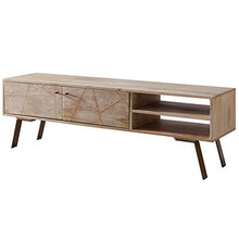KADIMA Design TV Lowboard Garda in Legno massello TV comò Armadio Landhaus TV