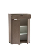 MeMi Me218RG Armadietto, Legno, Rovere Grigio, 38x75x113 cm